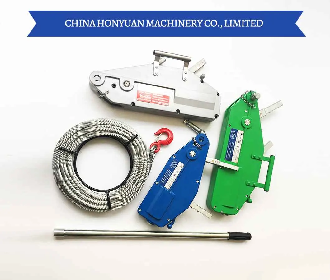 Lifting Wire Rope Hand Manual Hoist Winch
