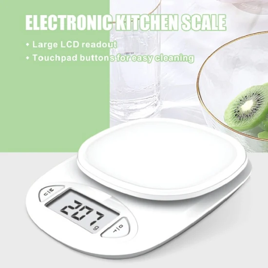Báscula electrónica inteligente multifunción para el hogar Ek25 de 5kg y 3kg con pesaje Digital para cocina y alimentos