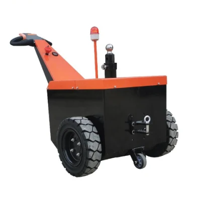 Gran oferta, carrito de supermercado, transportador de equipaje, Mini Tractor de remolque eléctrico de tamaño pequeño