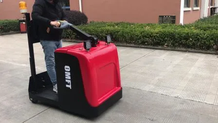 Tractor de grúa con batería eléctrica tipo asiento industrial