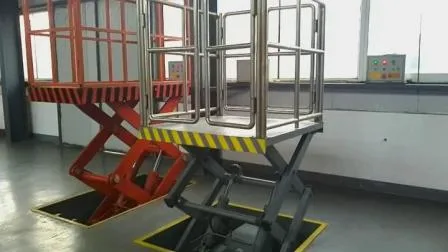 Elevador hidráulico Plataforma elevadora de material Gato mecánico